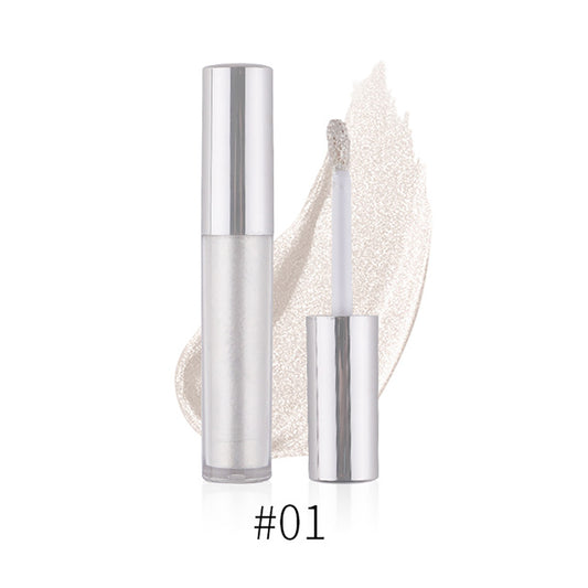 6 Color Liquid Eyeshadow Face Highlighter Shiny Shimmer Brightening Vegan