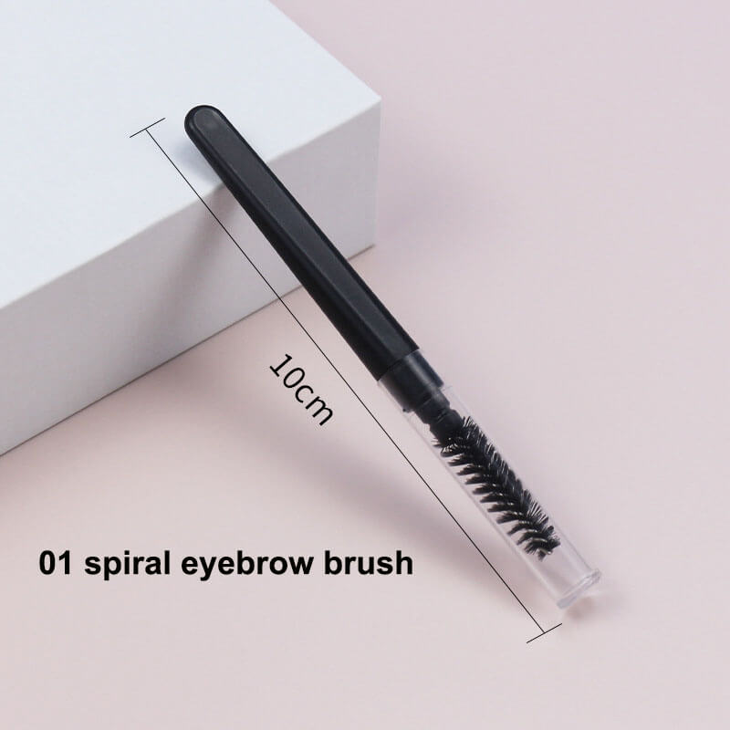 Portable makeup brush silicone soft lip eyebrow eyeliner brushes
