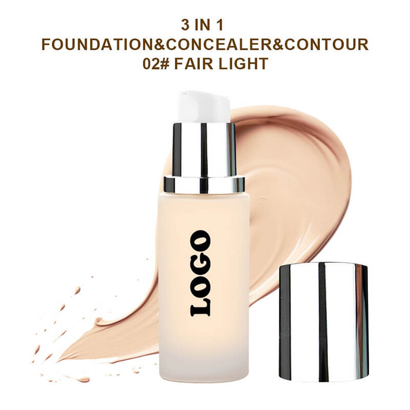 18 color liquid foundation makeup base full coverage waterproof vegan