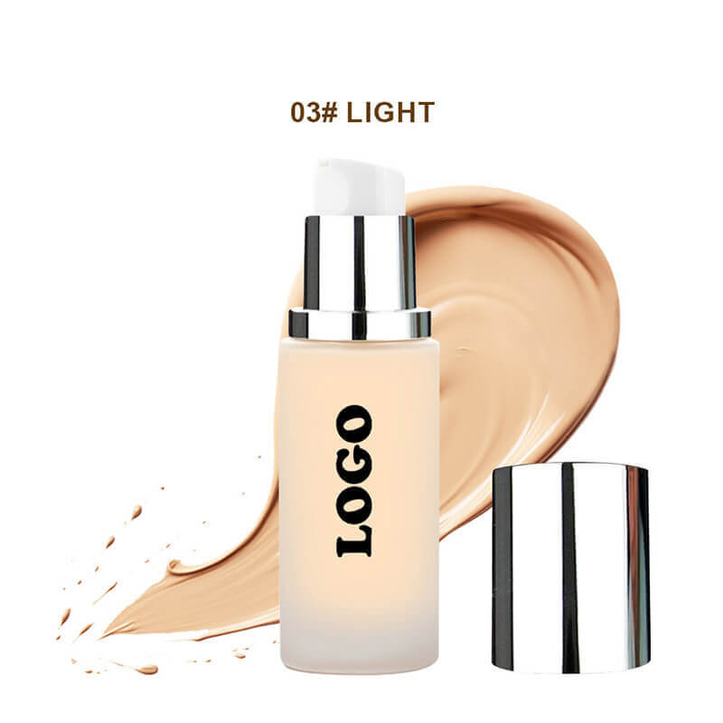 18 color liquid foundation makeup base full coverage waterproof vegan