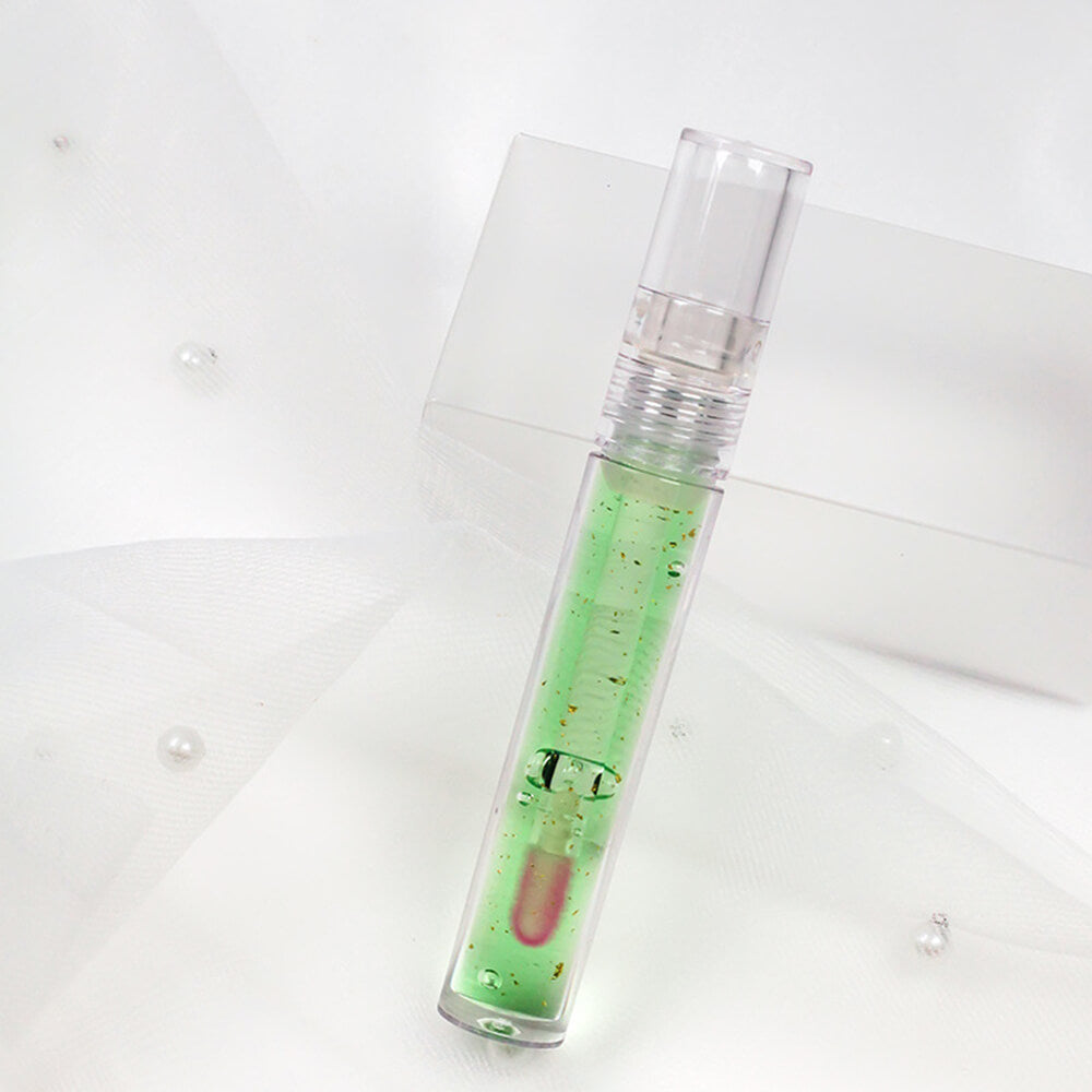 6 color lip oil 24k gold foil repair temperature color change