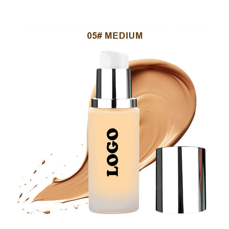 18 color liquid foundation makeup base full coverage waterproof vegan