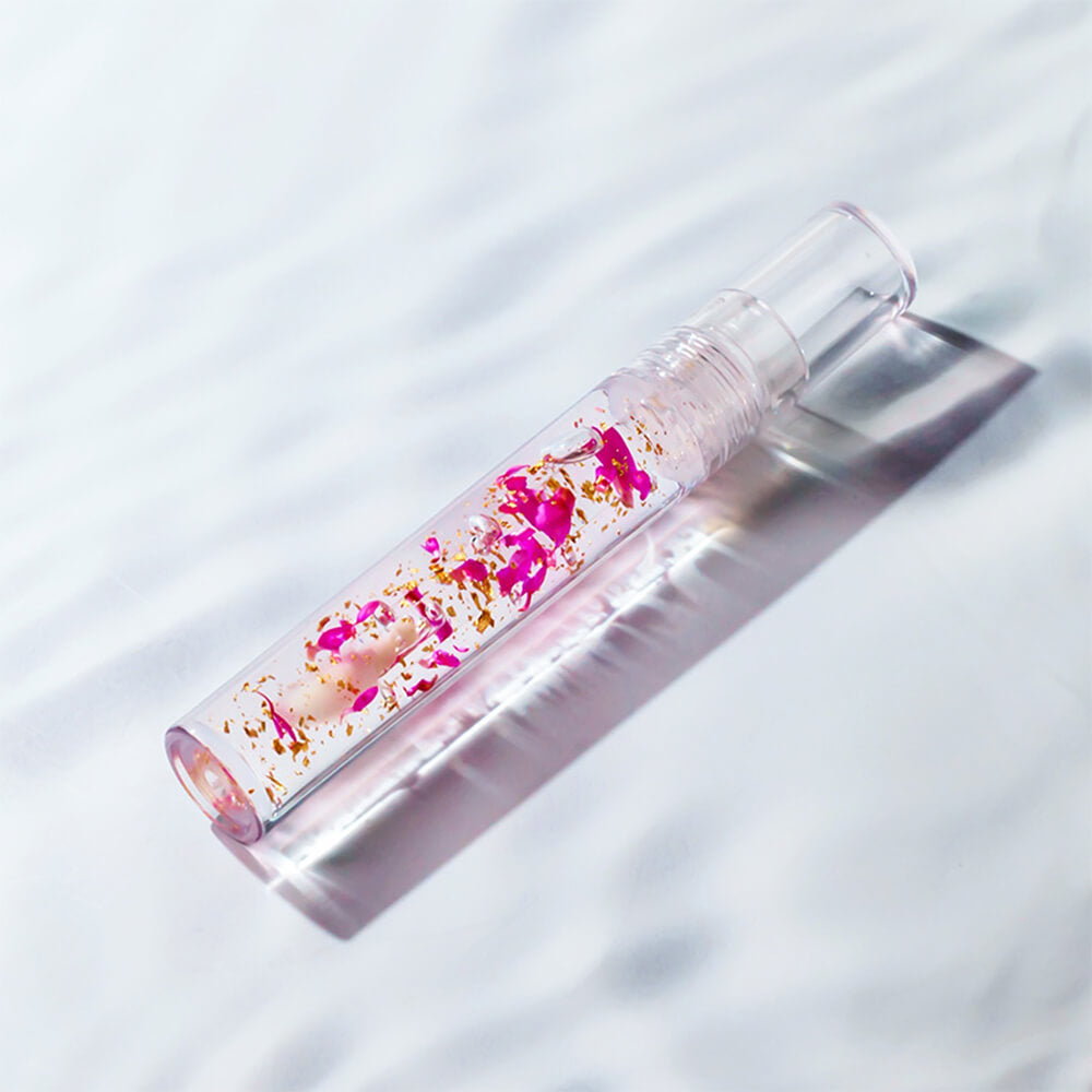 10 color clear lip oil petal temperature change color lipgloss