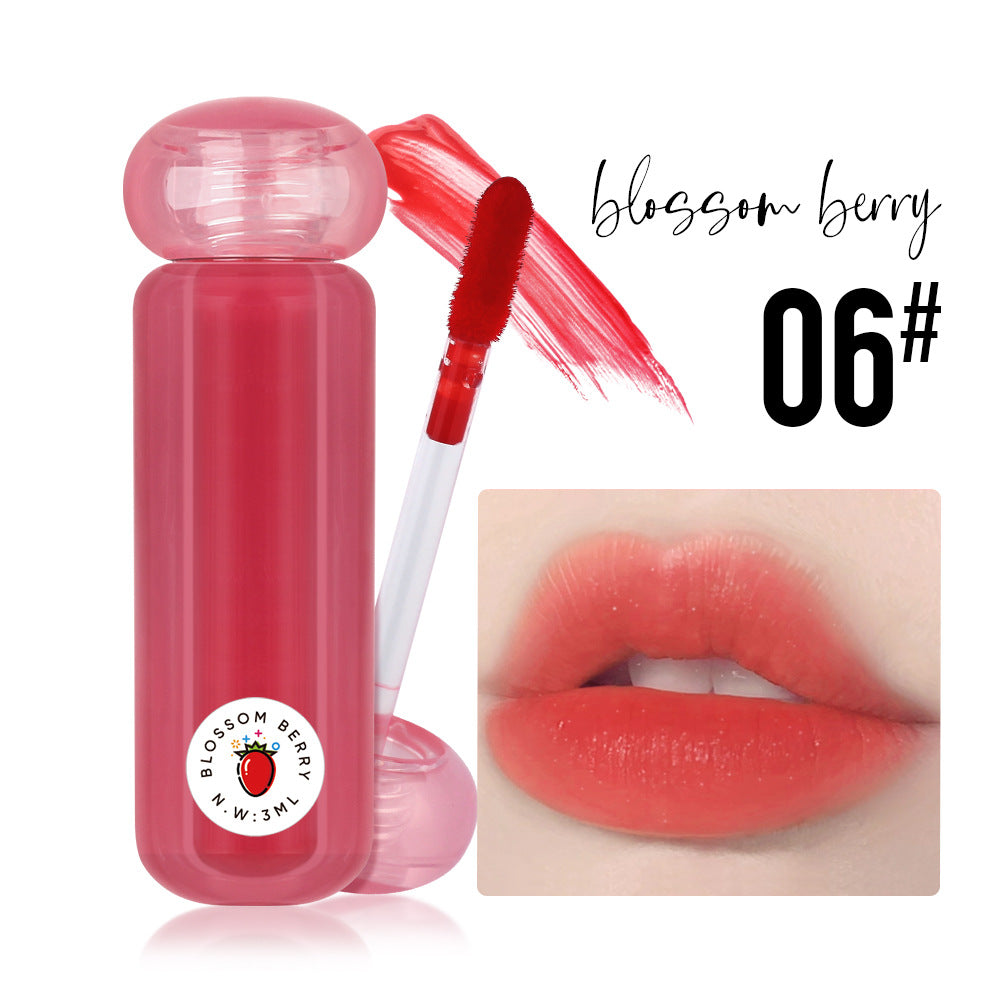 6-Shade Nude Lip Glaze Moisturizing Lip Gloss Dewy-Matte Private Label