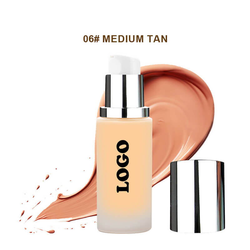 18 color liquid foundation makeup base full coverage waterproof vegan