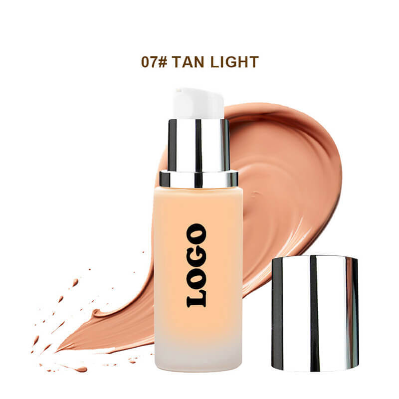 18 color liquid foundation makeup base full coverage waterproof vegan