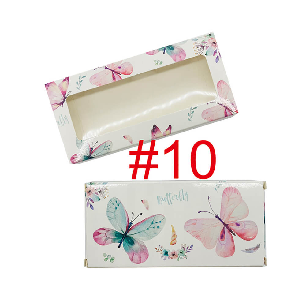 29 color eyelash packaging box storage cardboard gift box high quality