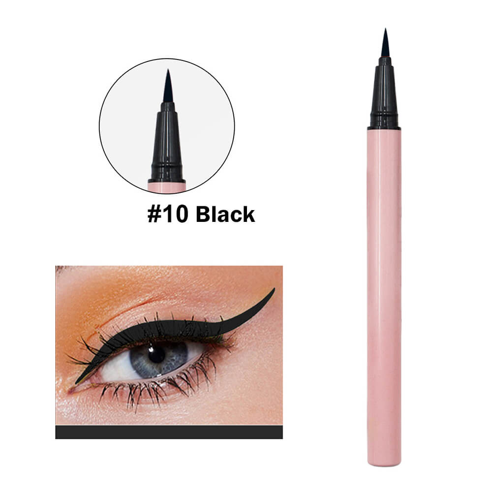 24 color pink liquid eyeliner pencil colorful waterproof long lasting