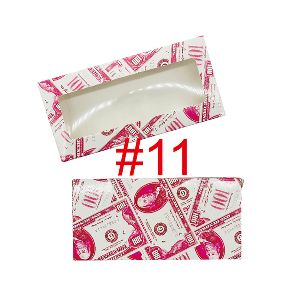 29 color eyelash packaging box storage cardboard gift box high quality