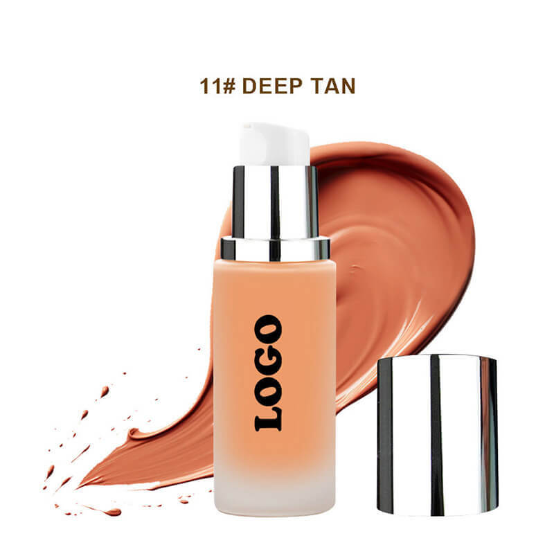 18 color liquid foundation makeup base full coverage waterproof vegan