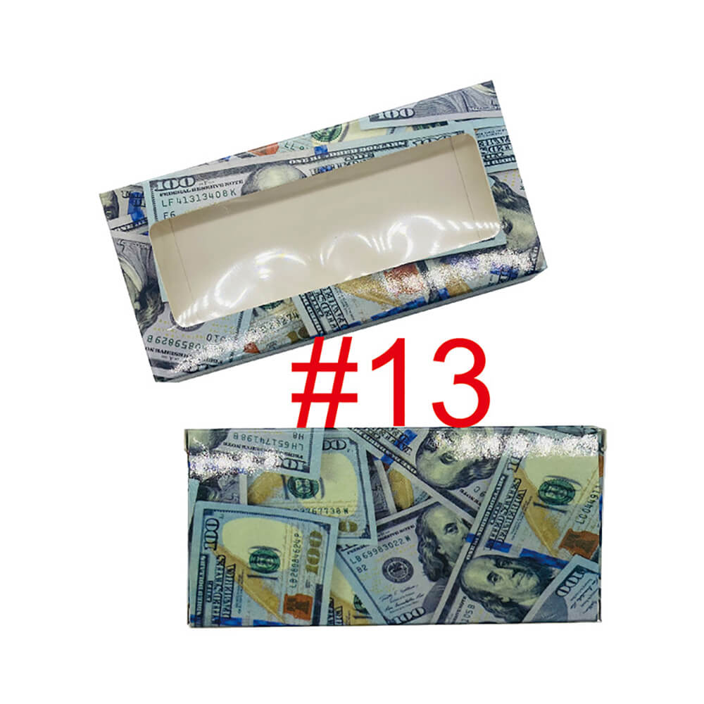 29 color eyelash packaging box storage cardboard gift box high quality