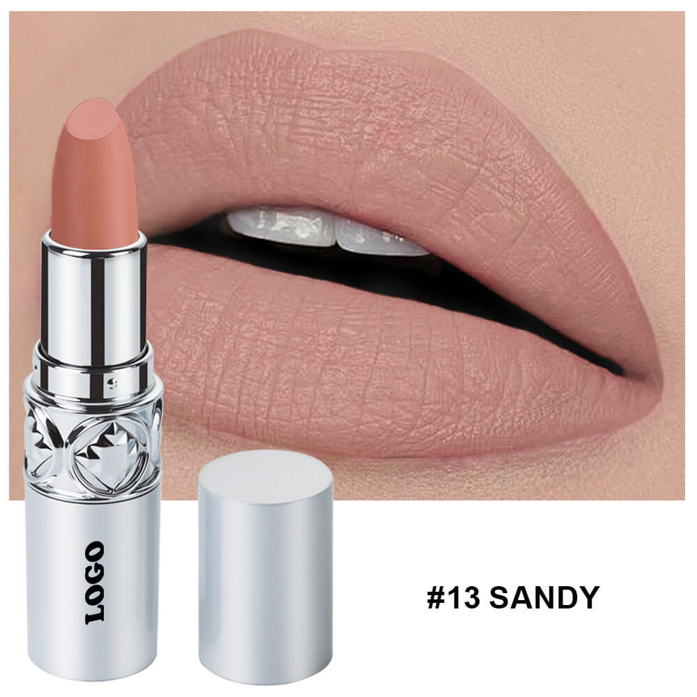 24 color matte lipstick cream waterproof long lasting silver tube