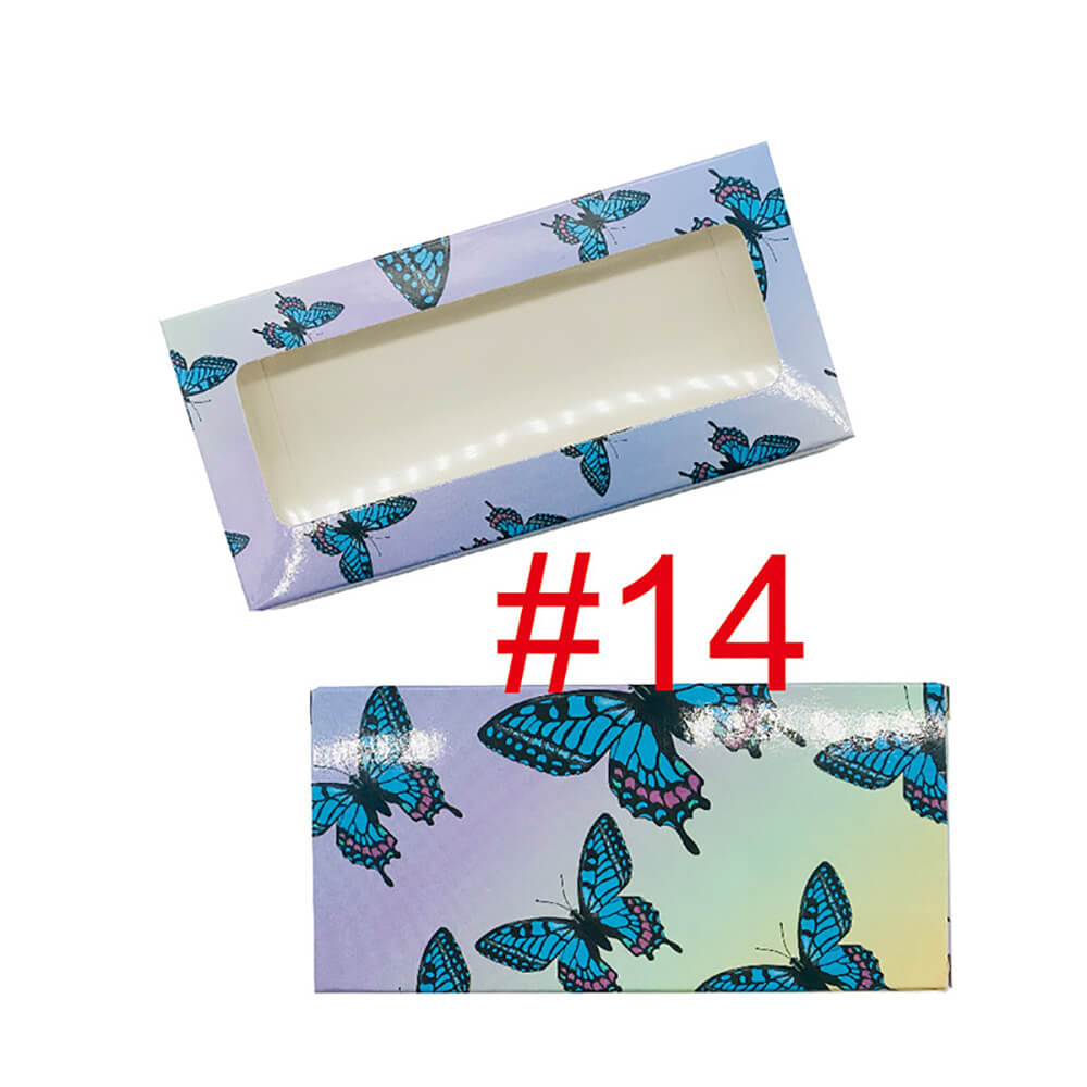 29 color eyelash packaging box storage cardboard gift box high quality
