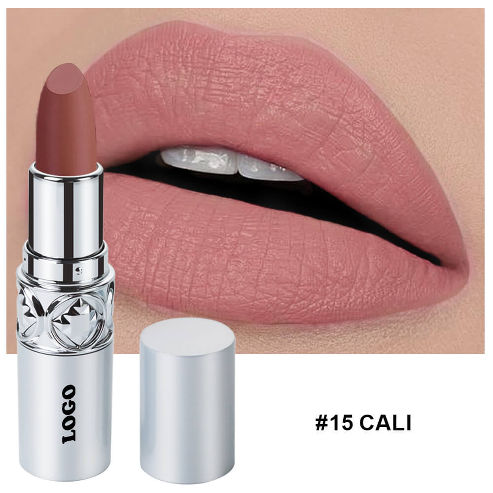 24 color matte lipstick cream waterproof long lasting silver tube