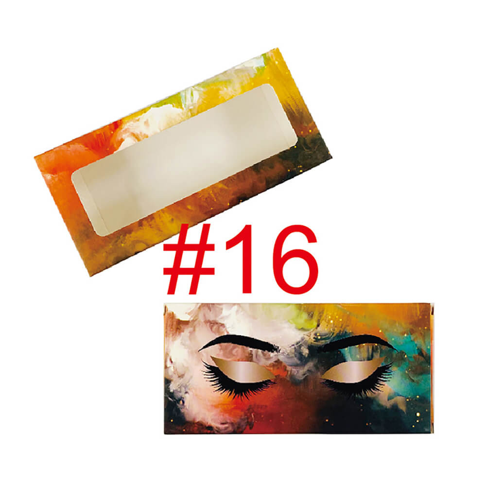 29 color eyelash packaging box storage cardboard gift box high quality
