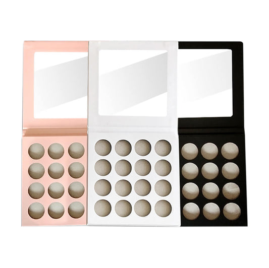 16 color DIY eyeshadow palette 26mm multi-color high pigmented