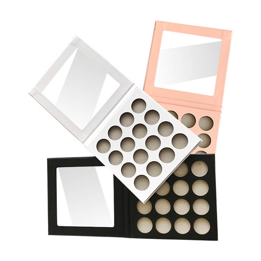 16 color DIY eyeshadow palette 26mm multi-color high pigmented