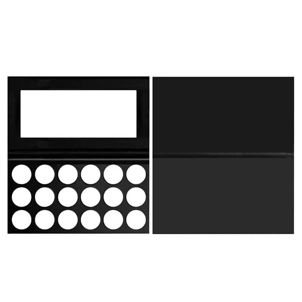 18 color DIY eyeshadow palette 26mm high pigmented print your logo