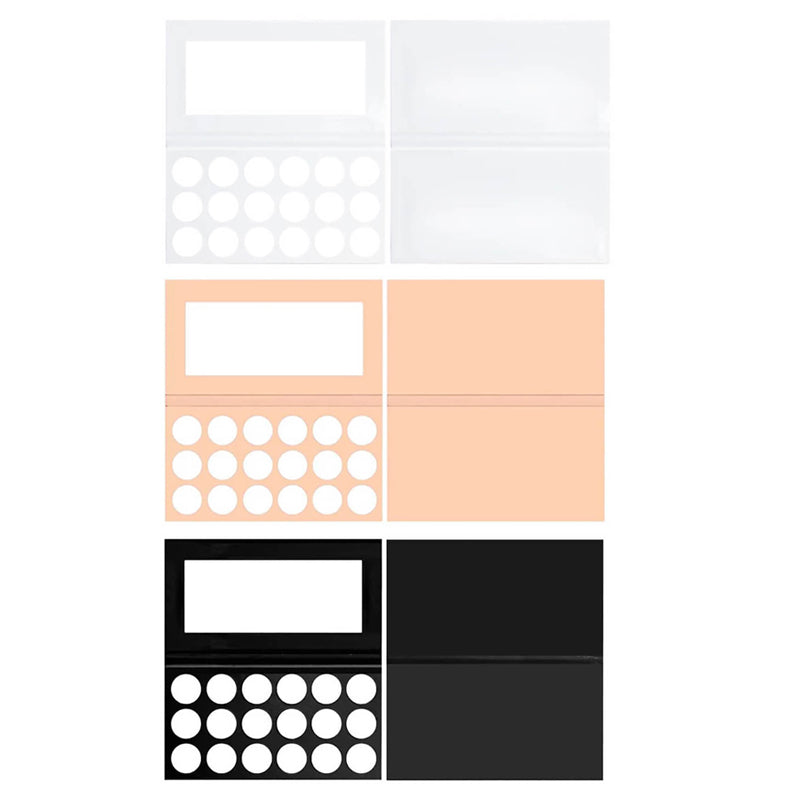 18 color DIY eyeshadow palette 26mm high pigmented print your logo