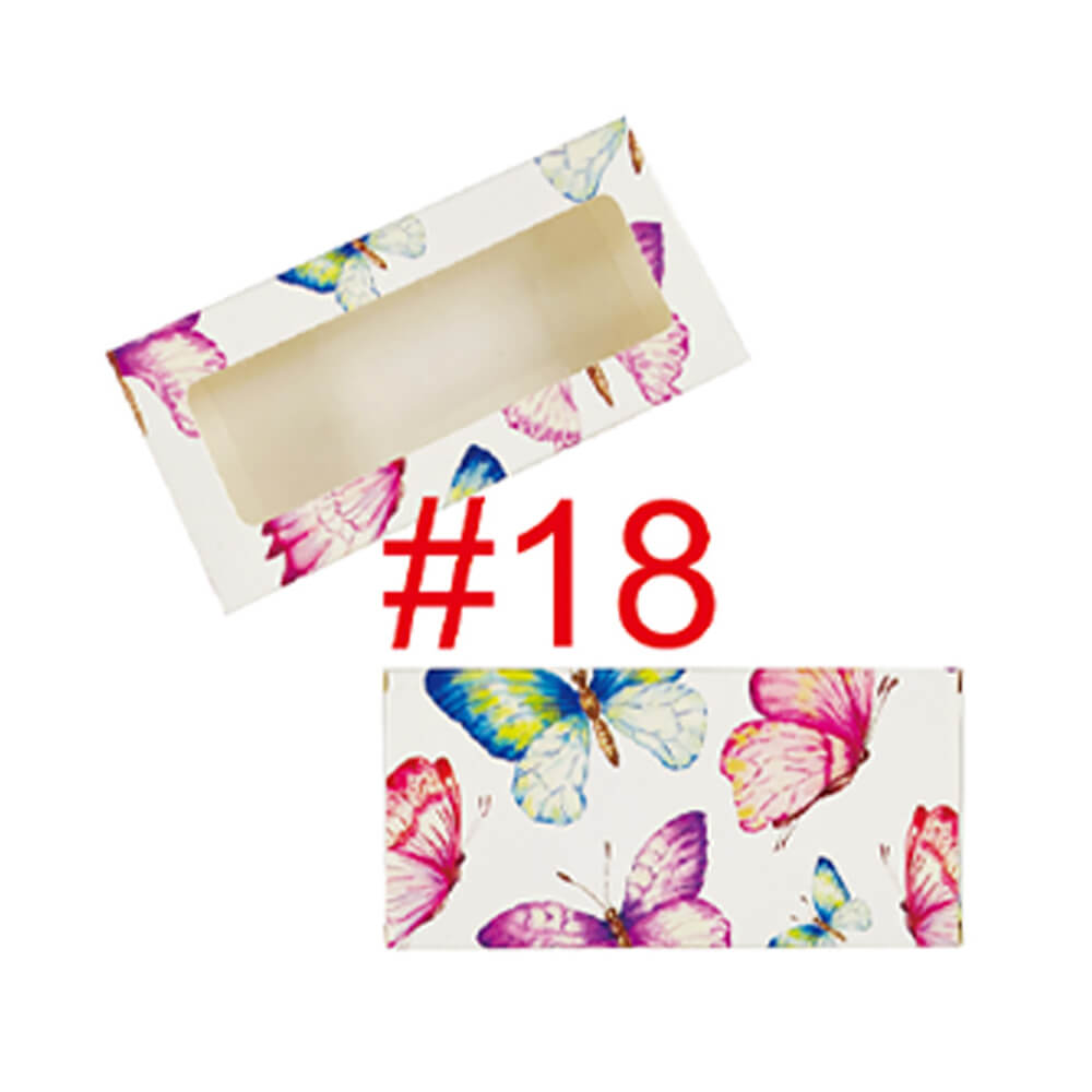 29 color eyelash packaging box storage cardboard gift box high quality