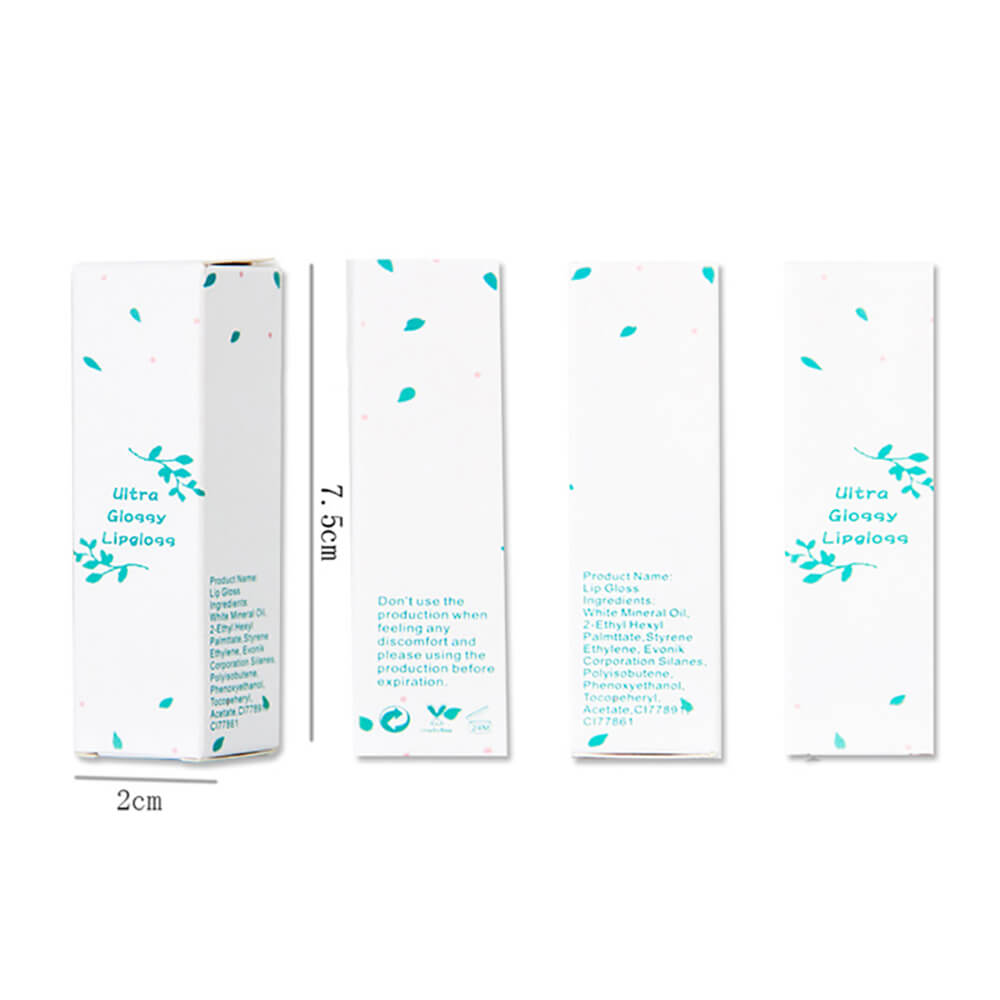 6 color lip gloss nude shimmer high pigmented high pigment private label