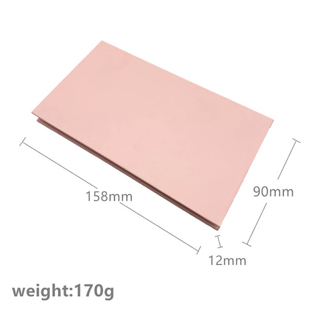 18 color eyeshadow palette desert rose dark color high pigmented vegan