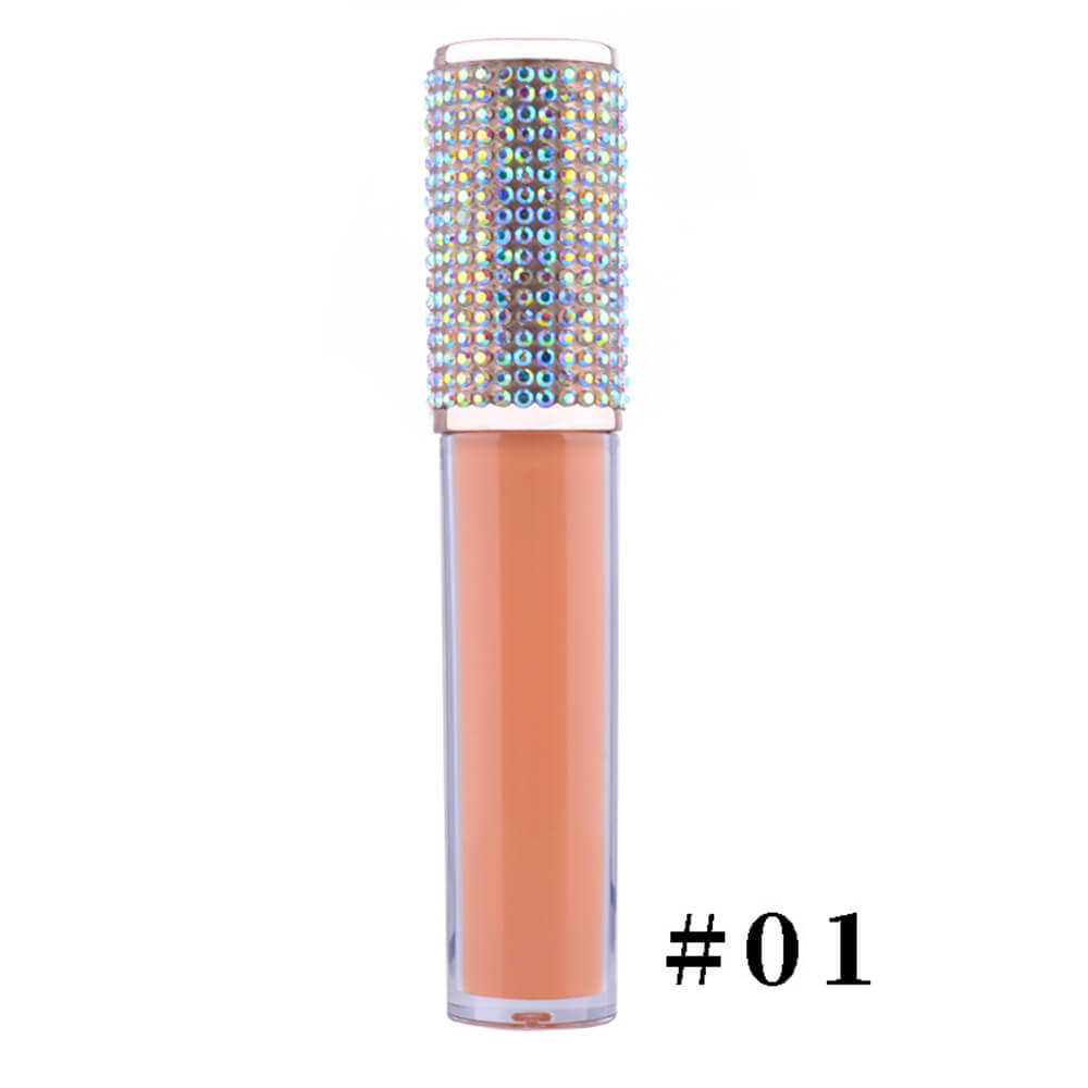 24 color liquid lipstick non-stick matte diamond tube
