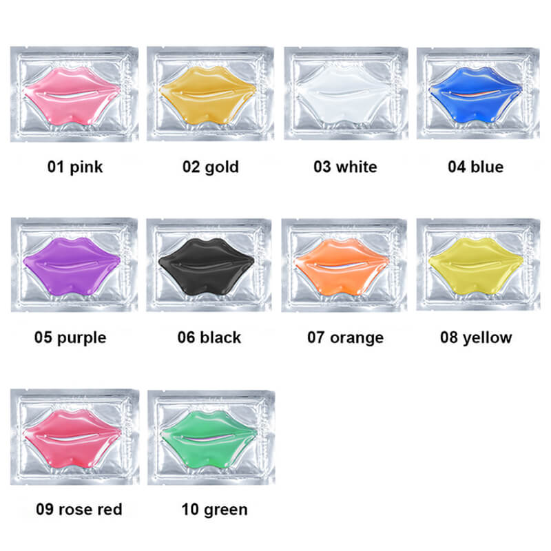 10 color lip mask moisturizing collagen protein nourishing