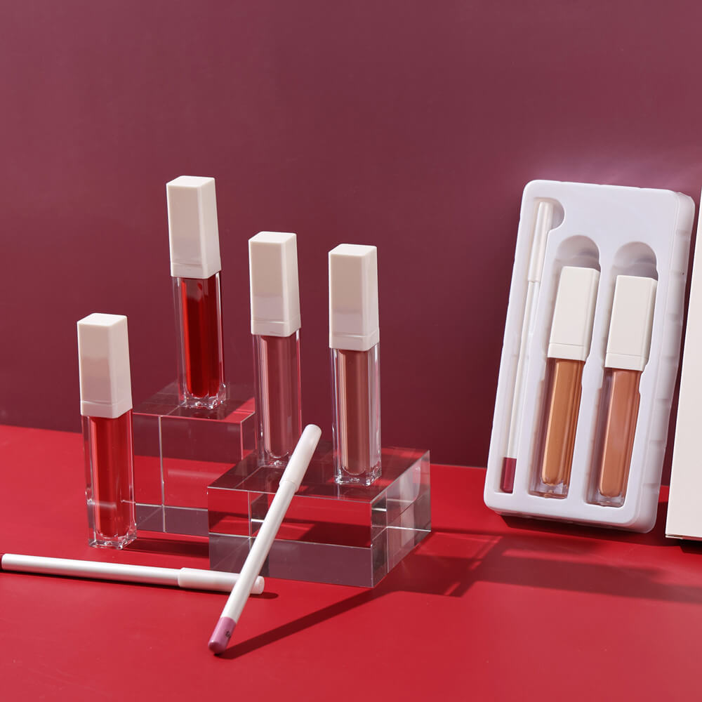 8 color 3-in-1 liquid lipstick set matte non-sticky high pigment