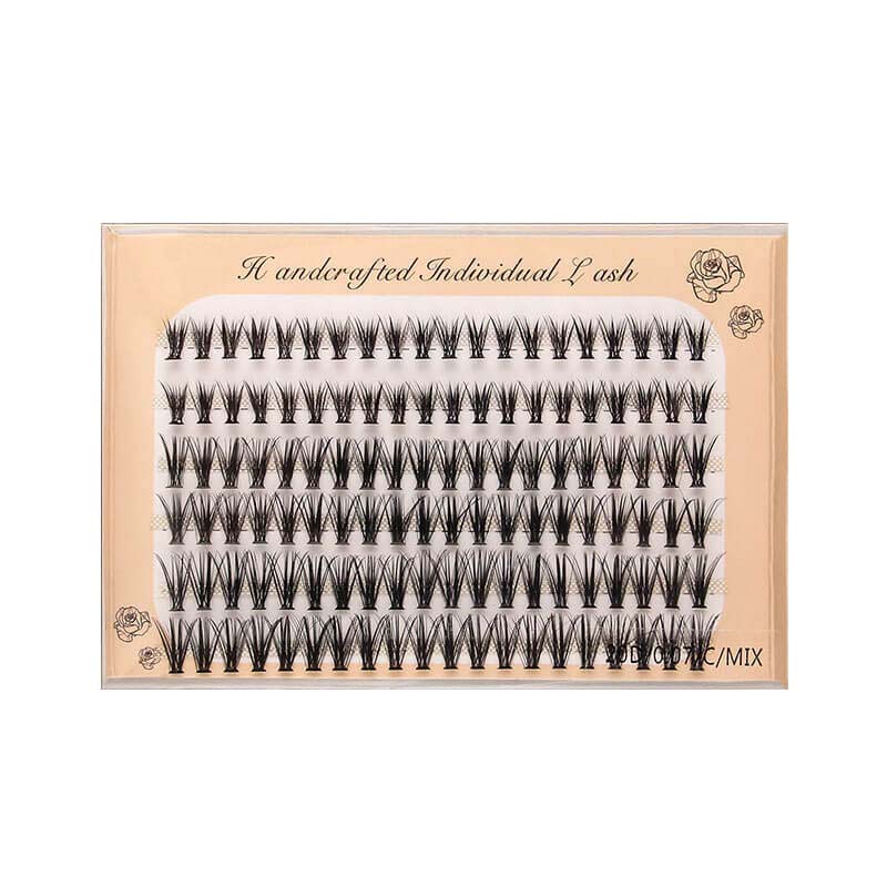 20D DIY eyelash false eyelashes segmented false lash six rows grafted