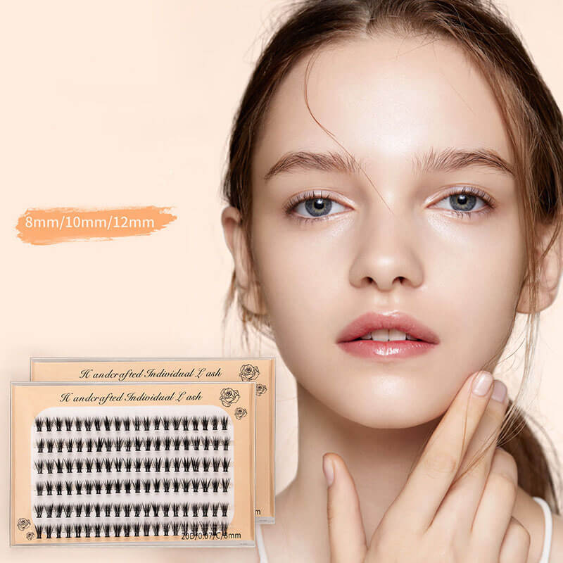 20D DIY eyelash false eyelashes segmented false lash six rows grafted