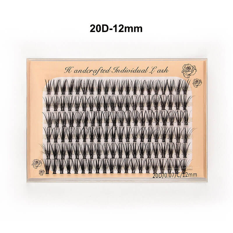 20D DIY eyelash false eyelashes segmented false lash six rows grafted
