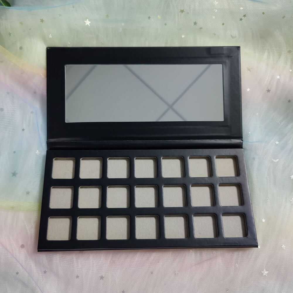 21 color DIY eyeshadow palette square color 22mm high pigmented waterproof