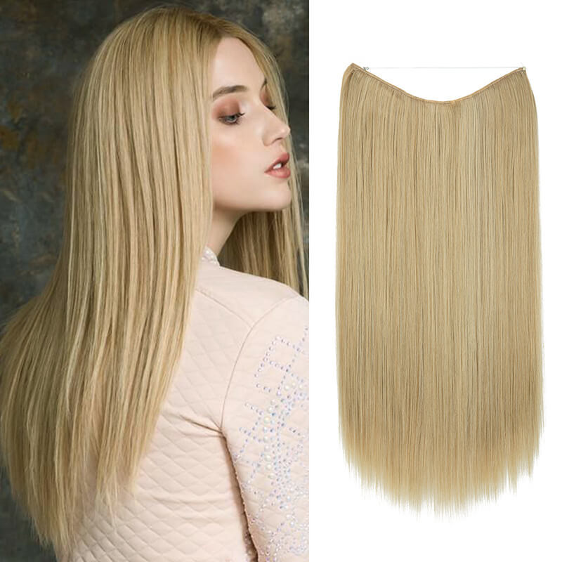 Hair extensions women wigs natural wig one-piece long straight hair