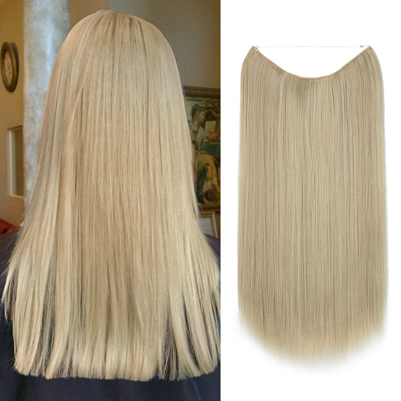 Hair extensions women wigs natural wig one-piece long straight hair