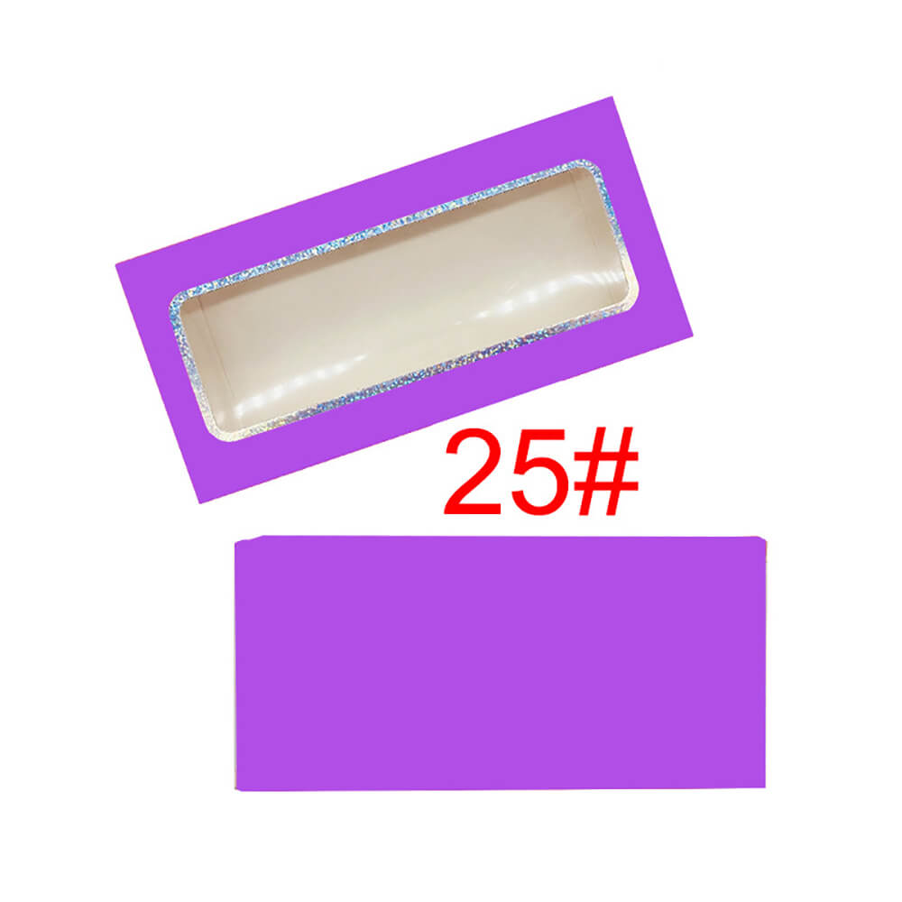 29 color eyelash packaging box storage cardboard gift box high quality