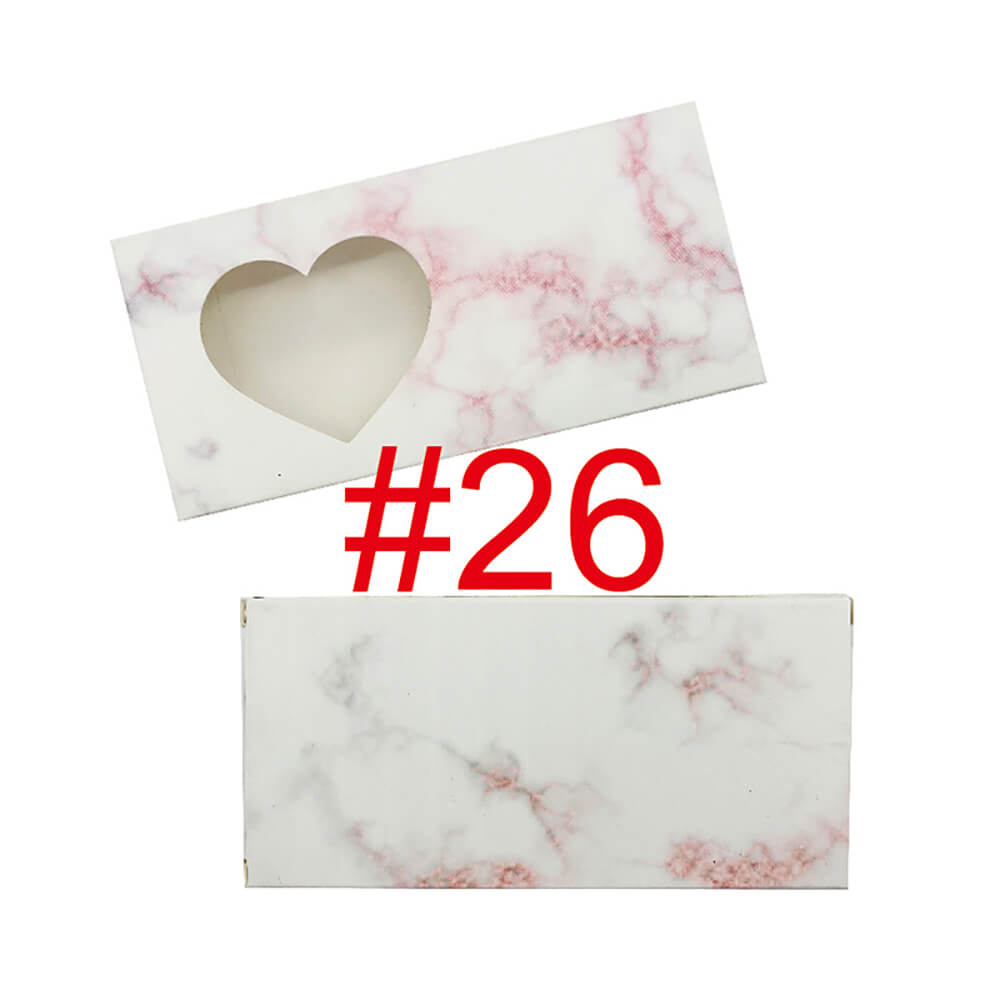 29 color eyelash packaging box storage cardboard gift box high quality