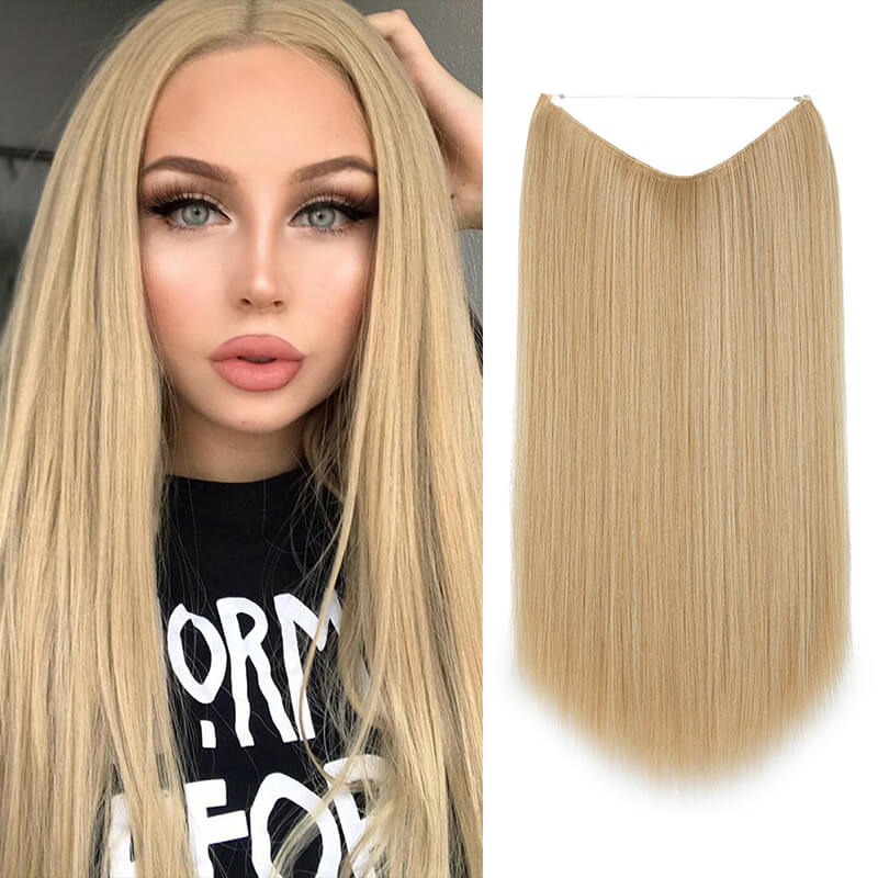 Hair extensions women wigs natural wig one-piece long straight hair