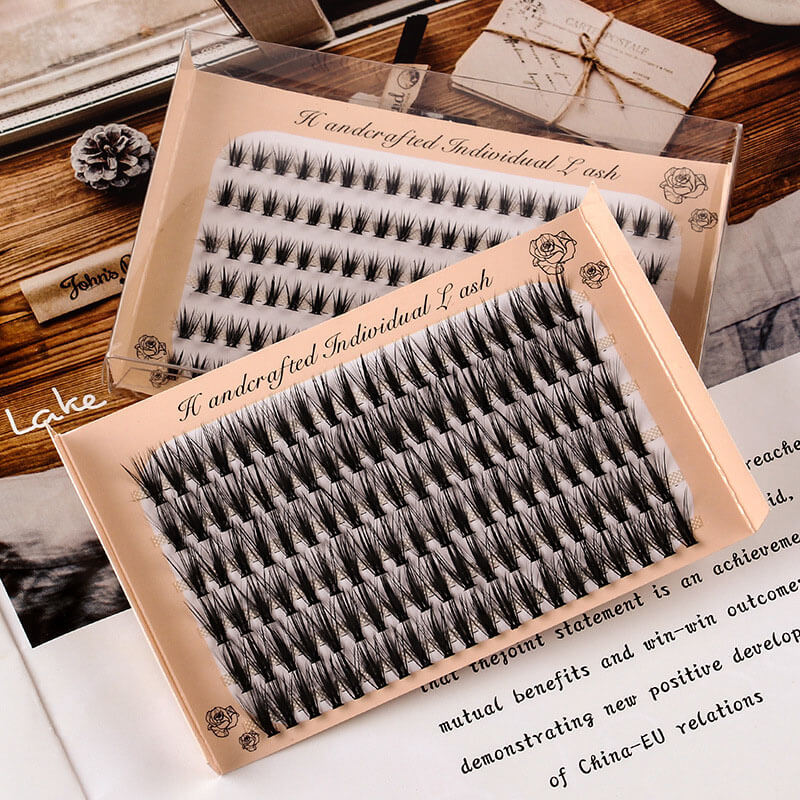 30D DIY eyelash segmented false eyelashes false lash six rows grafted