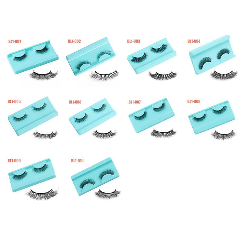 False eyelashes fake lash chemical fiber natural curling long wear