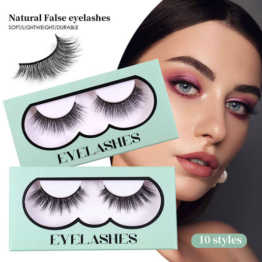 3D false eyelashes fake eyelash chemical fiber thick natural lash
