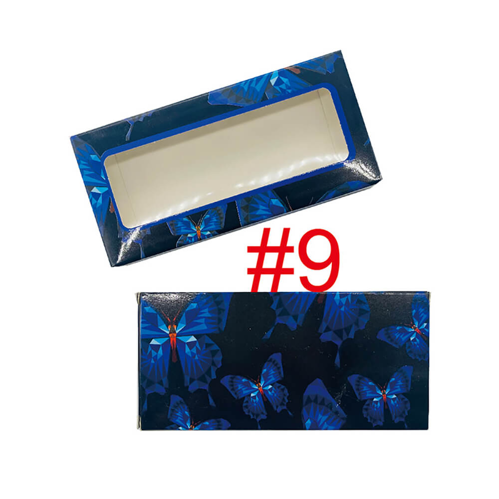 29 color eyelash packaging box storage cardboard gift box high quality