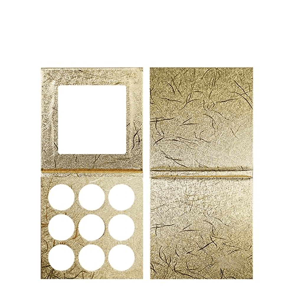 9 color DIY eyeshadow palette 26mm high pigmented waterproof