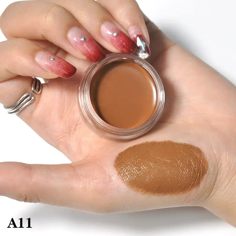 11 color cream concealer cover freckles acne marks dark circles foundation