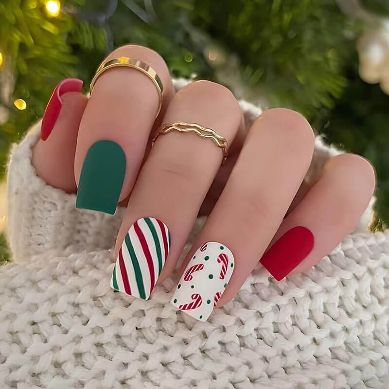 Press on nails fake nails removable nail art reuseable nail pieces