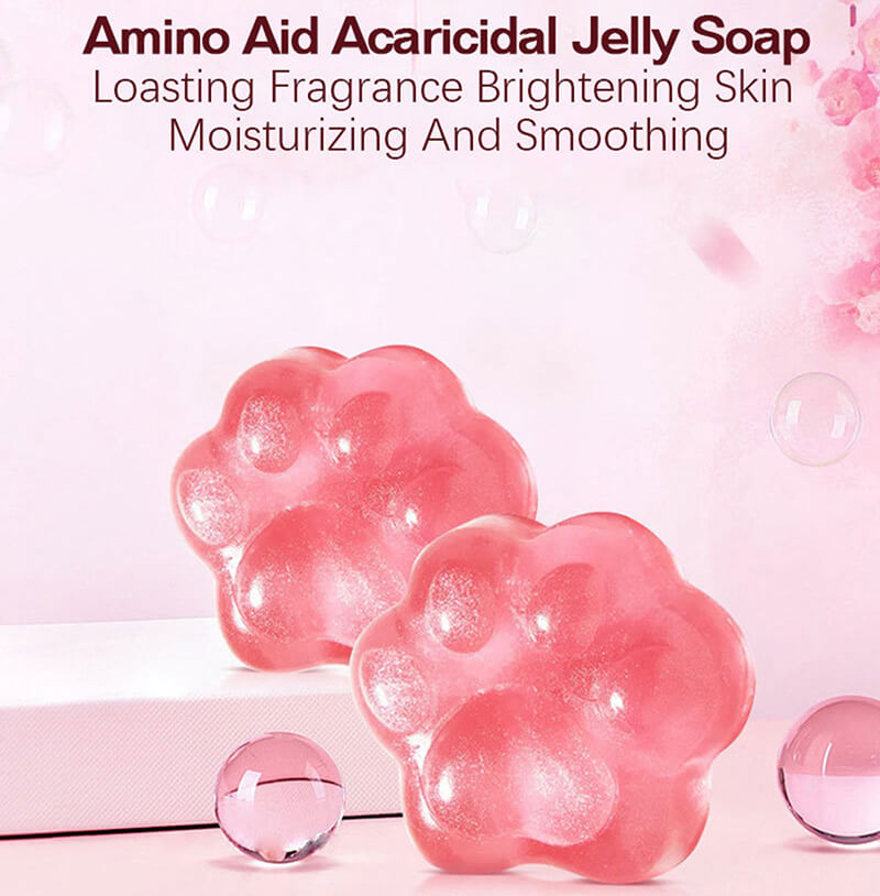 Facial cleansing soap plant essential oil cat claw amino acid handmade