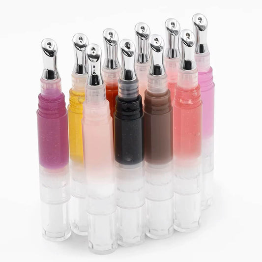 14 color lip oil magic color changing moisturizing vegan shimmer lip tint oil