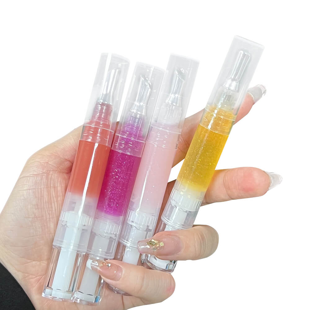 14 color lip oil magic color changing moisturizing vegan shimmer lip tint oil
