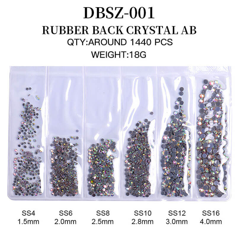 DIY nail art 3D nail stones rhinestones flatback diamond decoration 1440/pcs