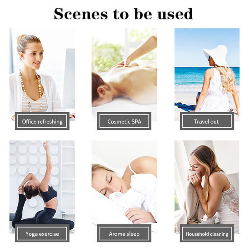 Pure essential oil body diffusers massage aromatherapy humidifier plant natural